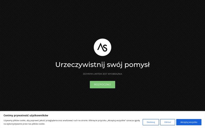 Ekrano kopija atriasystems.pl