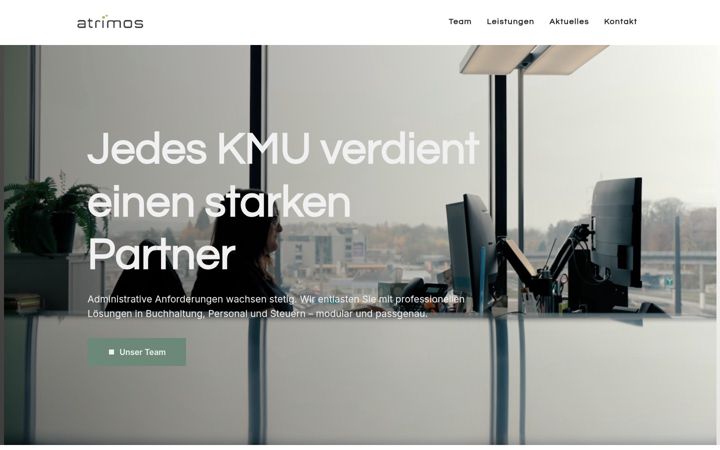 Screenshot of atrimos.ch