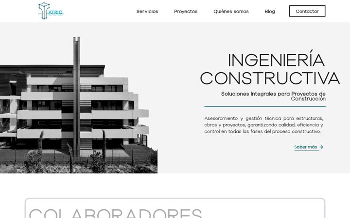 Screenshot of atriogii.es