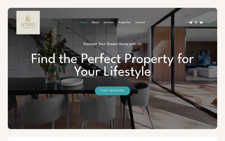 Screenshot of atrioproperties.es