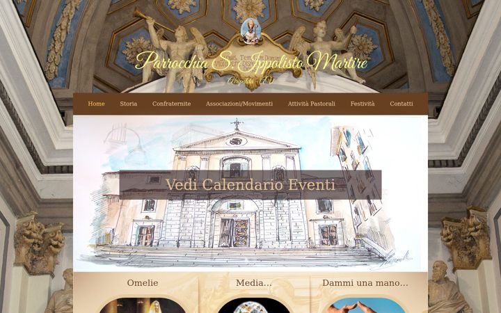 Screenshot of atripaldasansabino.it