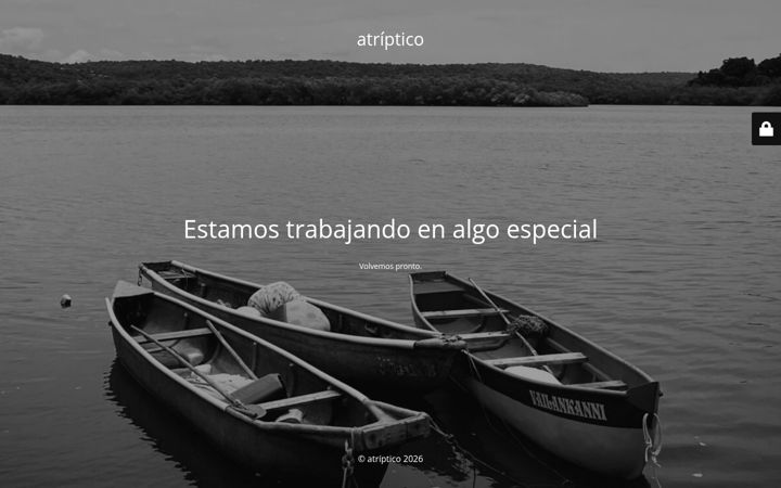 Kuvakaappaus sivustosta atriptico.es