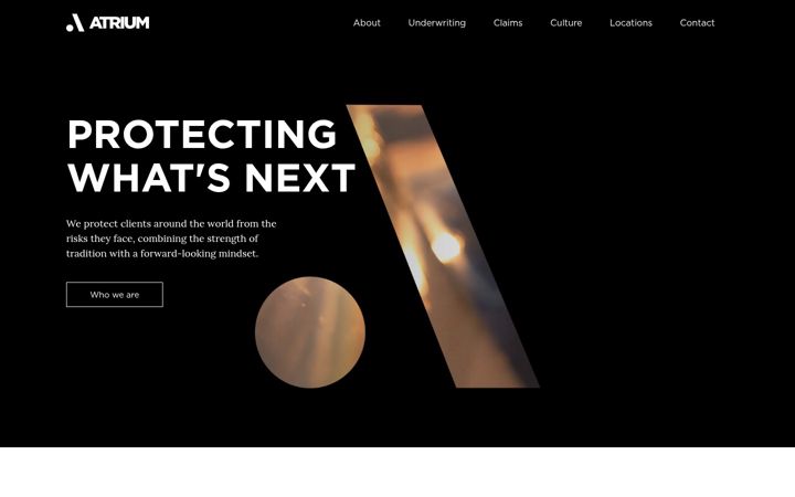 Screenshot of atrium-uw.com