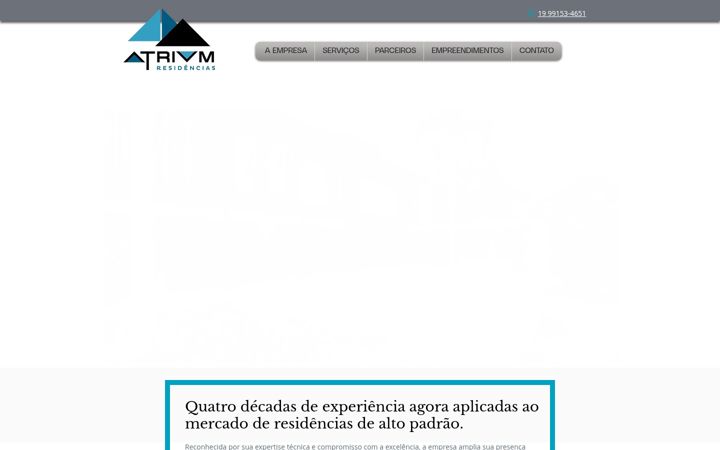 Screenshot of atrium.net.br