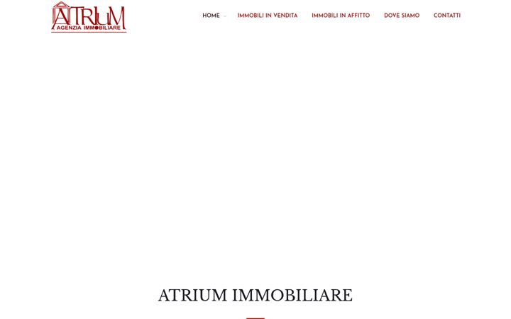 Screenshot van atriumimmobiliare.it