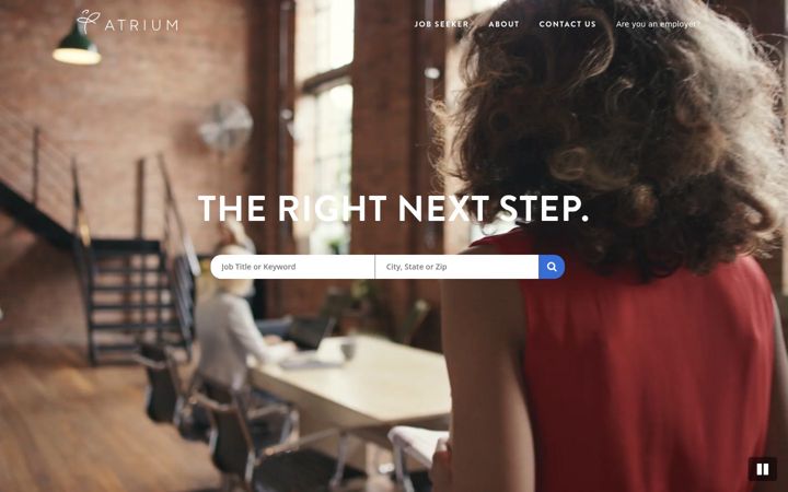 Screenshot of atriumstaff.com