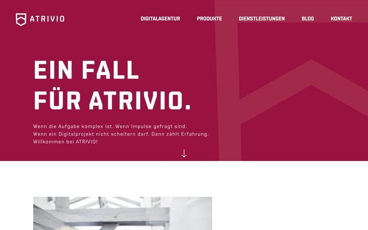 Screenshot of atrivio.net