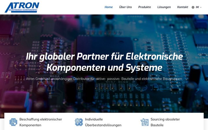 Screenshot of atron.ch