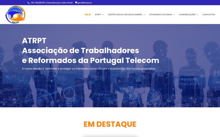 Screenshot of atrpt.pt