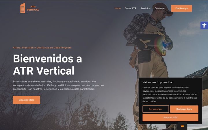 Screenshot of atrvertical.com