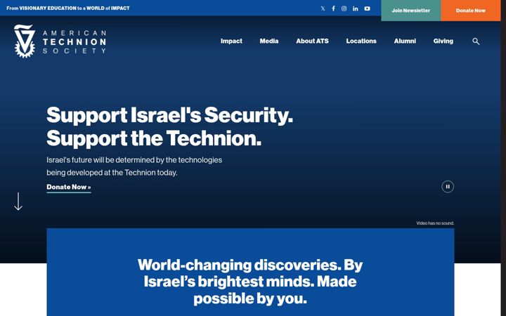 Screenshot of ats.org