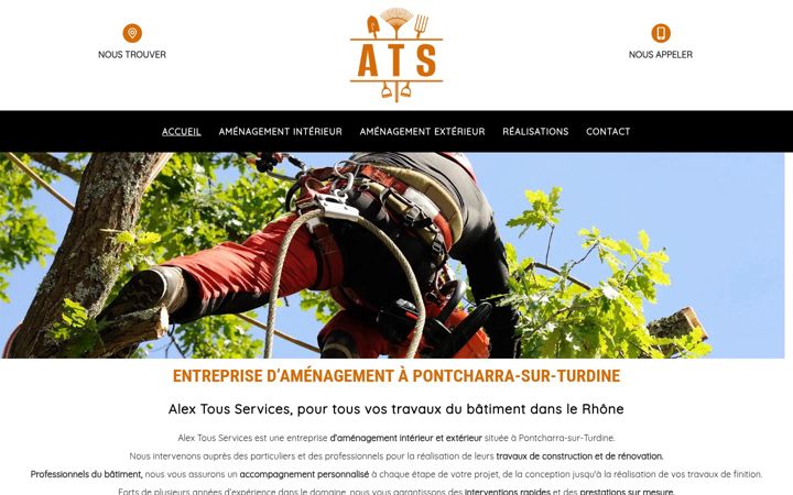 Screenshot of ats69.fr