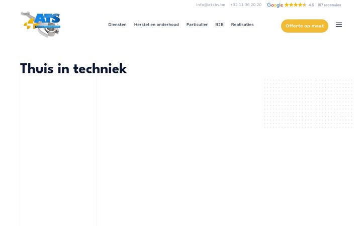 Skjámynd af atsbv.be