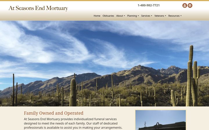 Screenshot of atseasonsendmortuary.com