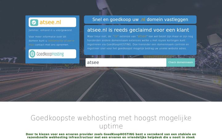 Screenshot of atsee.nl