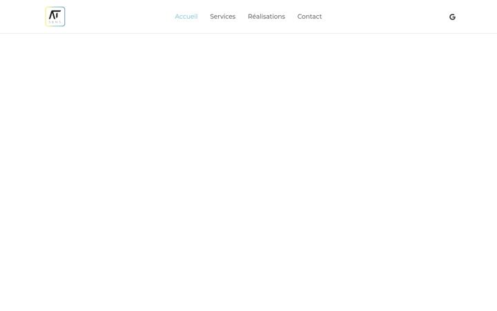 Screenshot stránky atsens.net