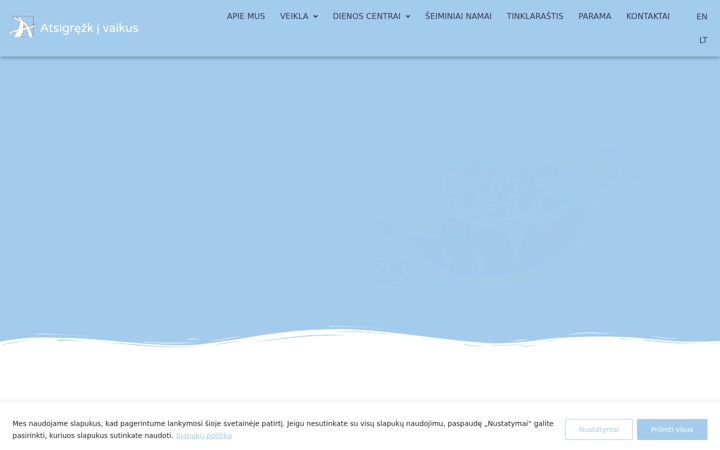 Screenshot of atsigrezk.lt