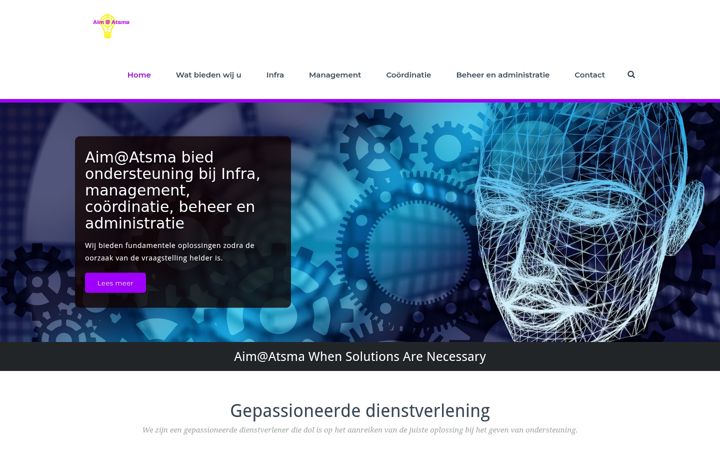 Screenshot of atsma.net