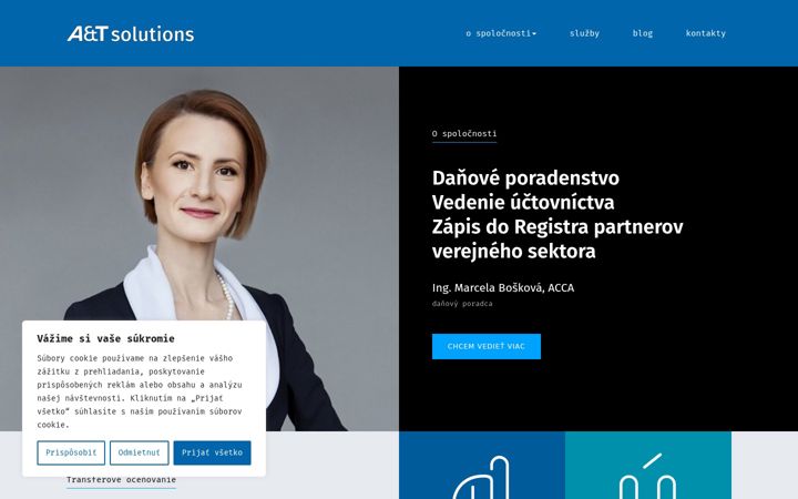 Ekrānuzņēmums no atsolutions.sk