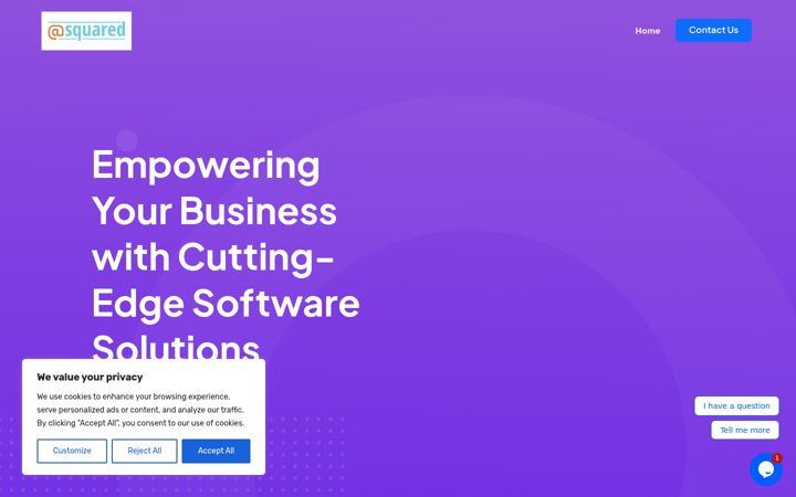 Screenshot of atsquaredsolutions.com
