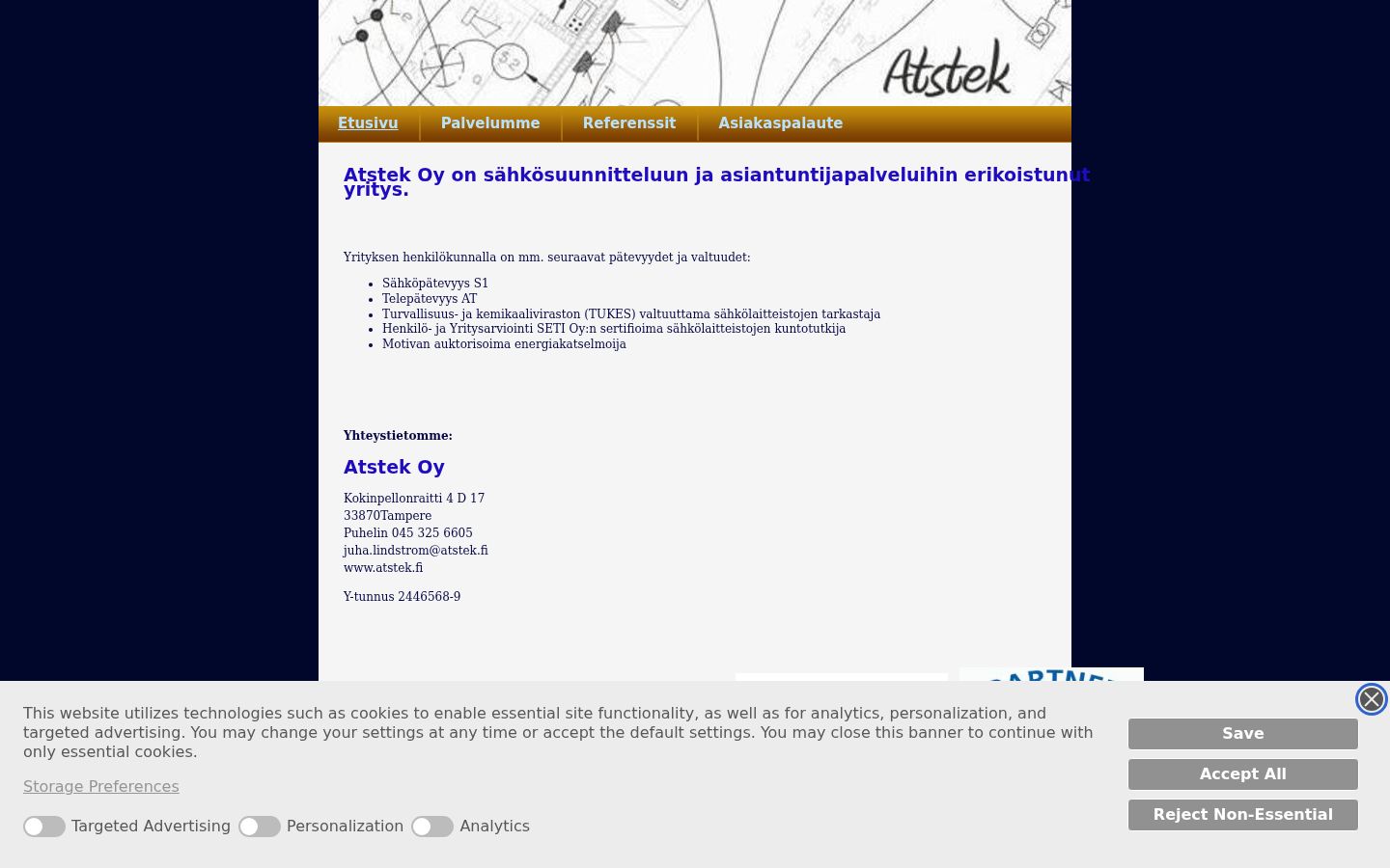 Zrzut ekranu banera zgody wyświetlanego przed jakąkolwiek interakcją