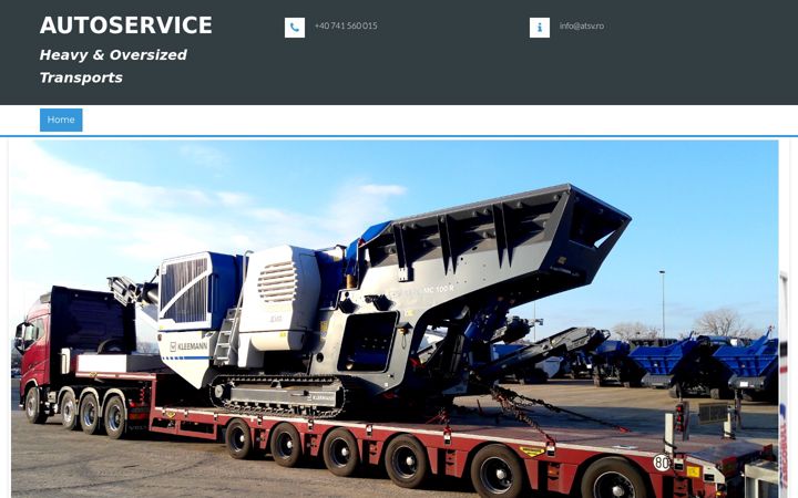 Screenshot of atsv.ro