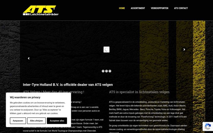 Screenshot of atsvelgen.nl