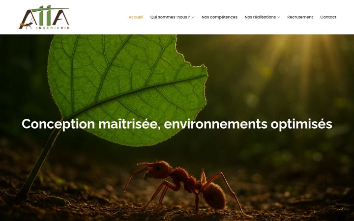 Screenshot of atta-ingenierie.com