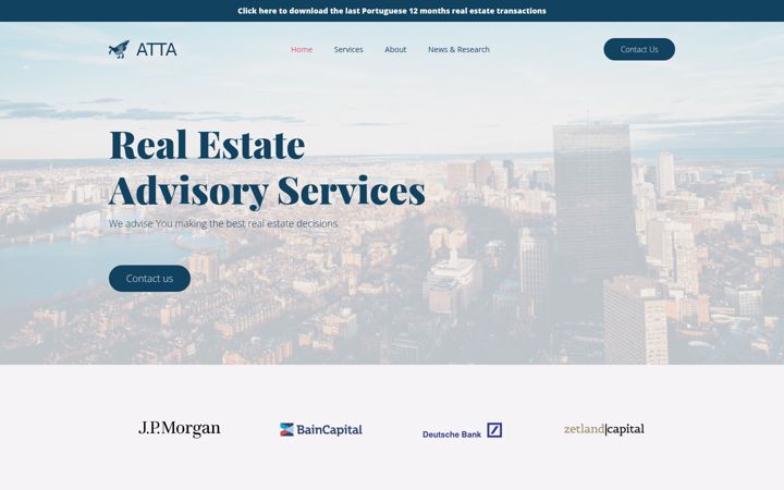 Screenshot of atta.pt