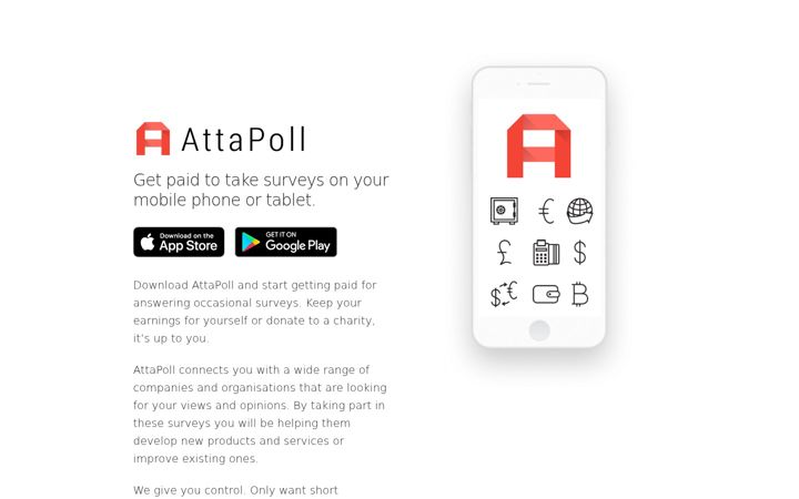 Screenshot of attapoll.app