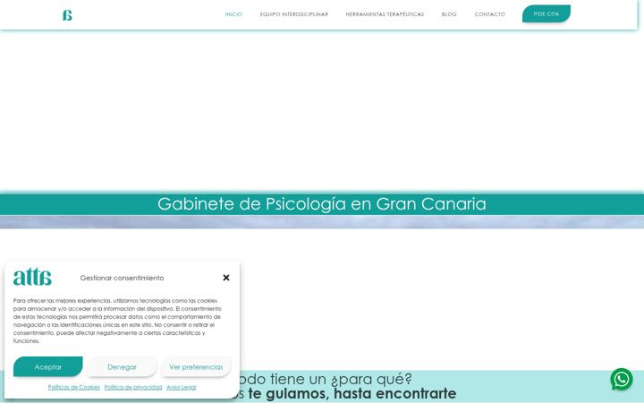 Screenshot of attapsicologia.com