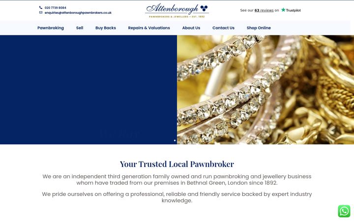 Screenshot van attenboroughpawnbrokers.co.uk