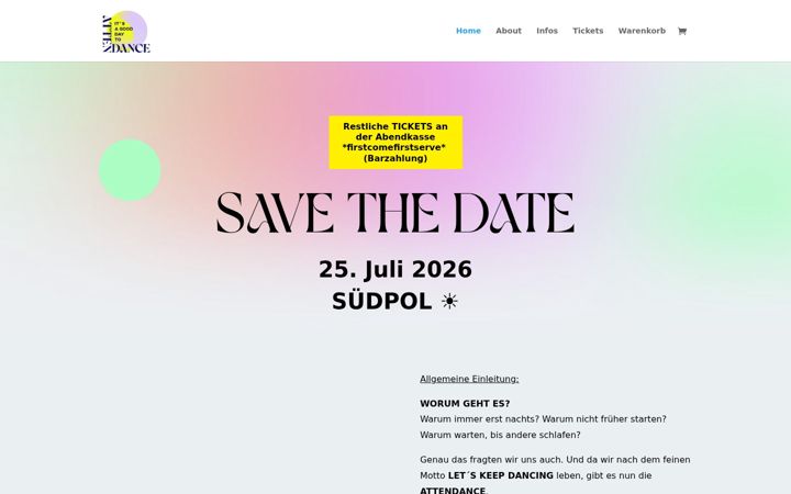 Screenshot of attendance-hamburg.de