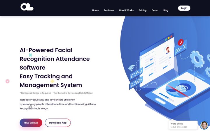 Screenshot of attendlab.com