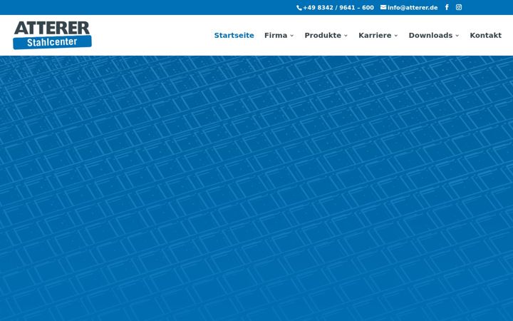 Screenshot of atterer.de