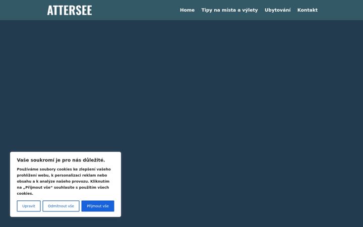 Screenshot of attersee.cz
