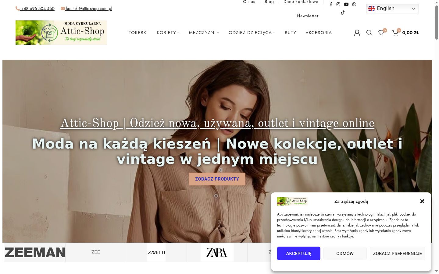 Snímka obrazovky banera súhlasu zobrazeného pred akoukoľvek interakciou