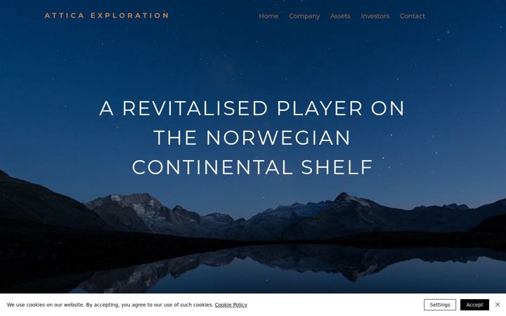 Screenshot of attica-exploration.com