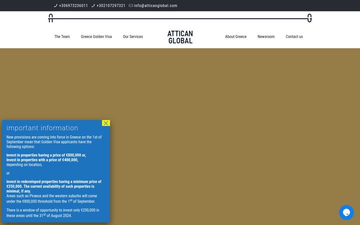 Screenshot of atticanglobal.com