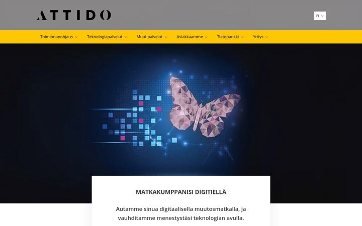 Screenshot of attido.com