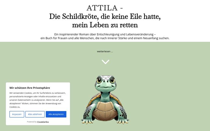 Screenshot of attila-geht-langsam.de