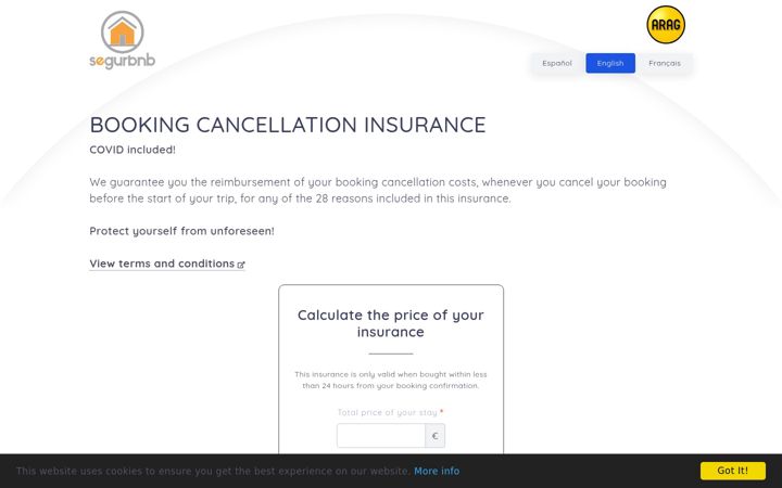 Screenshot of attis-insurance.com