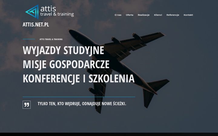 Screenshot of attis.net.pl