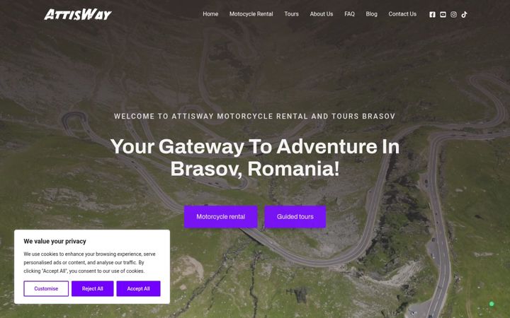 Screenshot of attisway.com