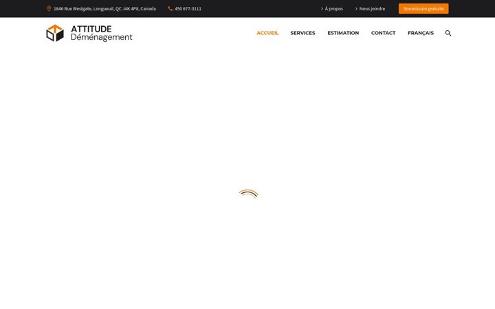 Screenshot of attitude-demenagement.com