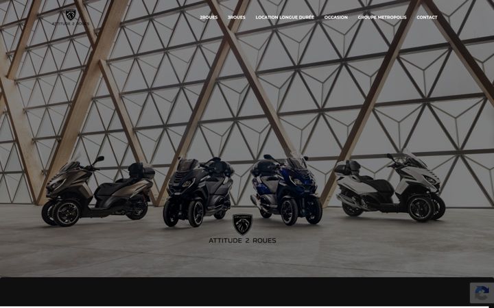 Skärmbild av attitude2roues.com