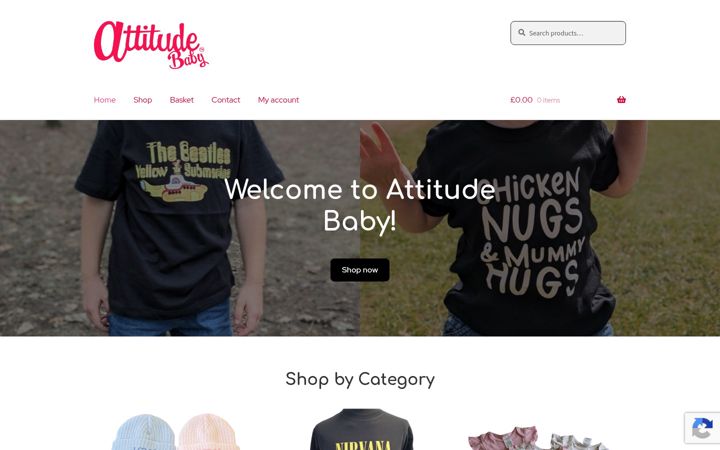 Screenshot of attitudebaby.com