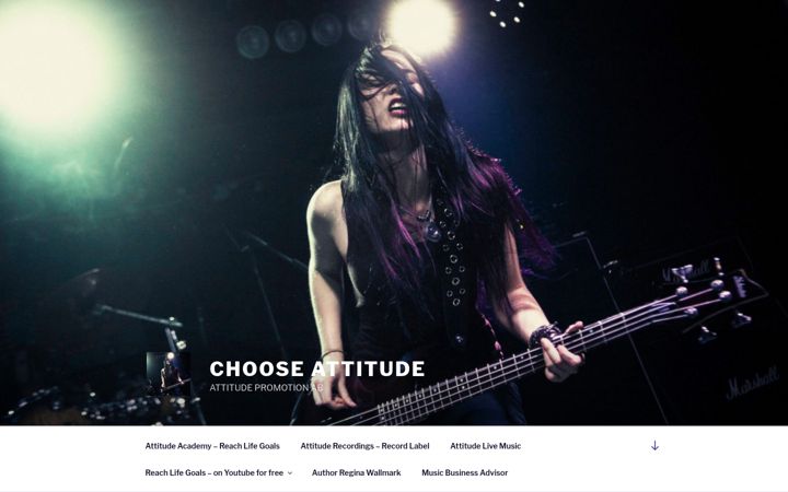 Screenshot of attitudepromotion.com