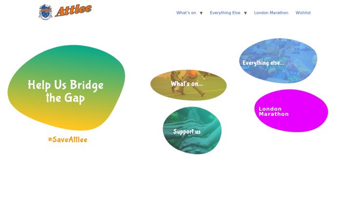 Screenshot of attleecentre.org