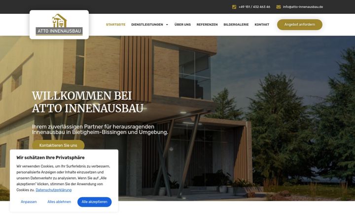 Screenshot di atto-innenausbau.de